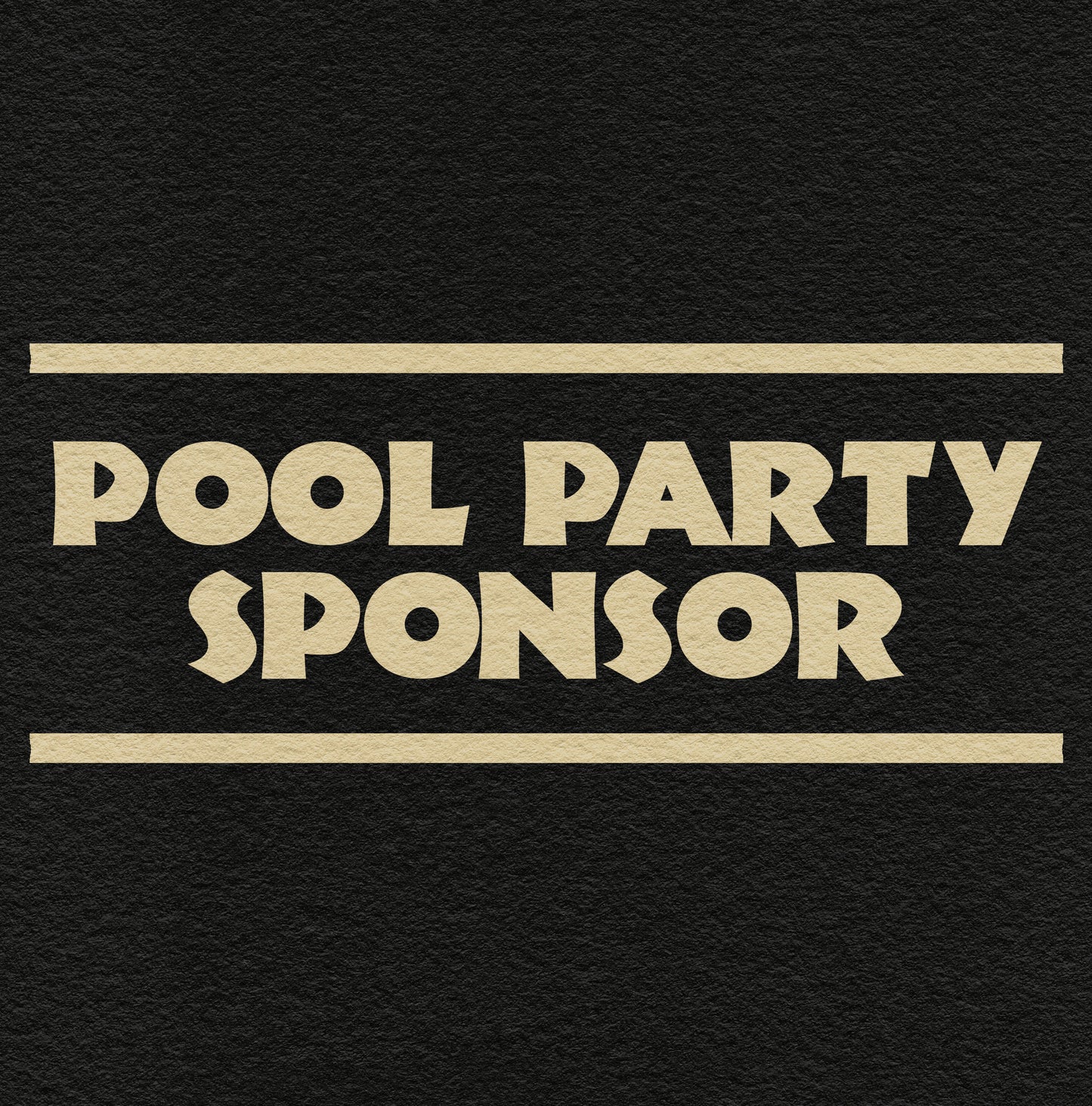 Pool Party Sponsor