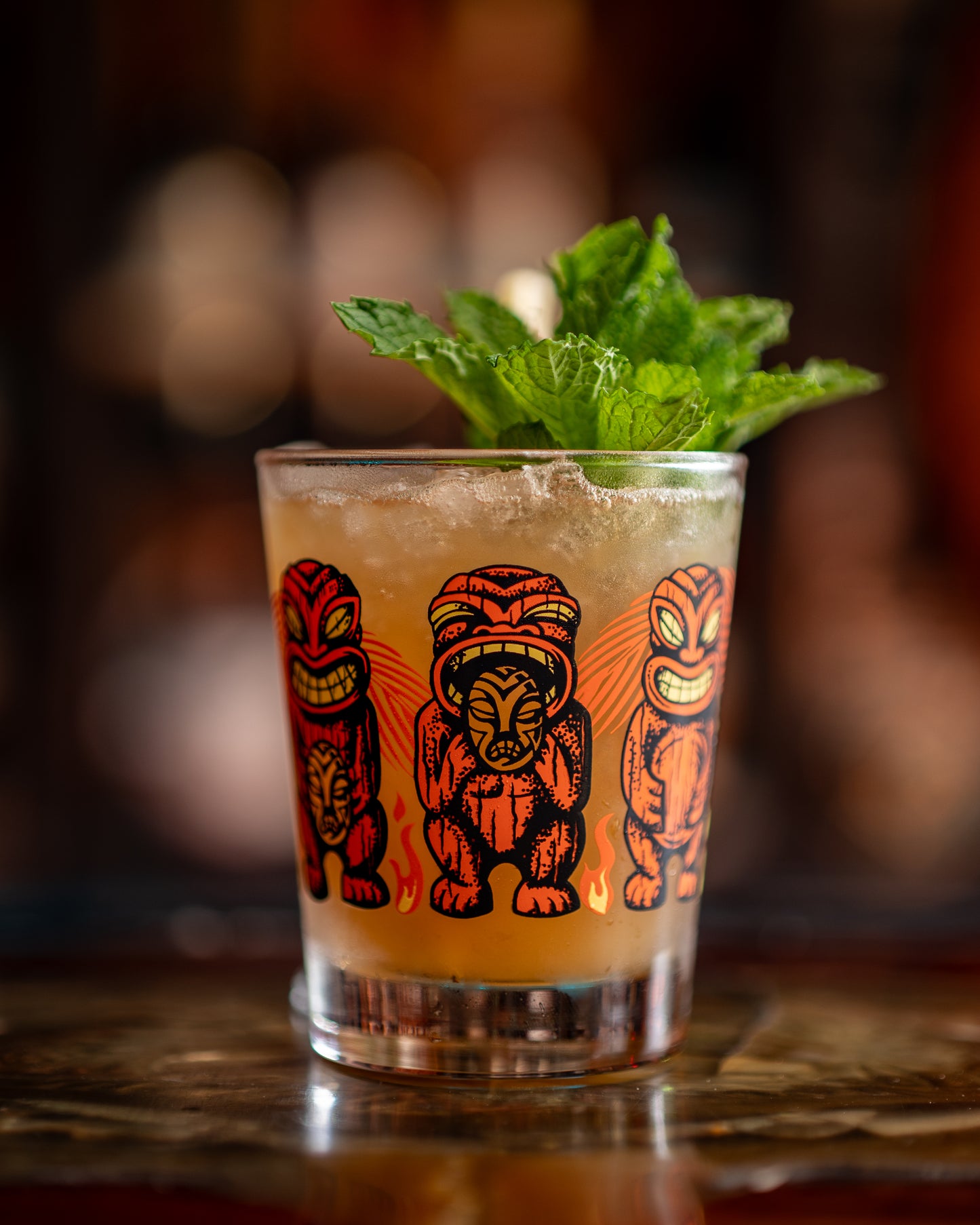 Tiki Cocktails With Spike Mai Tai Glass Set