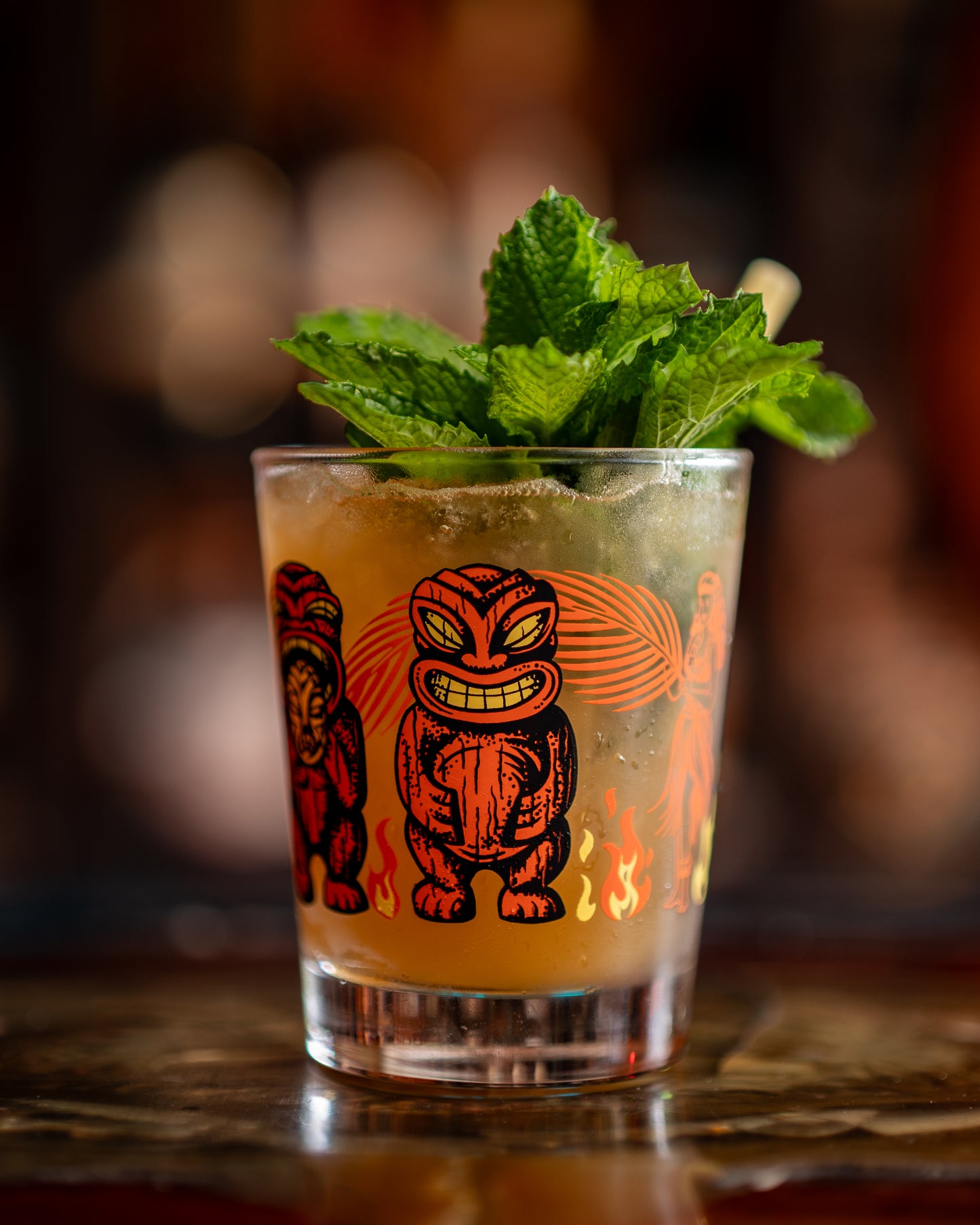 Tiki Cocktails With Spike Mai Tai Glass Set