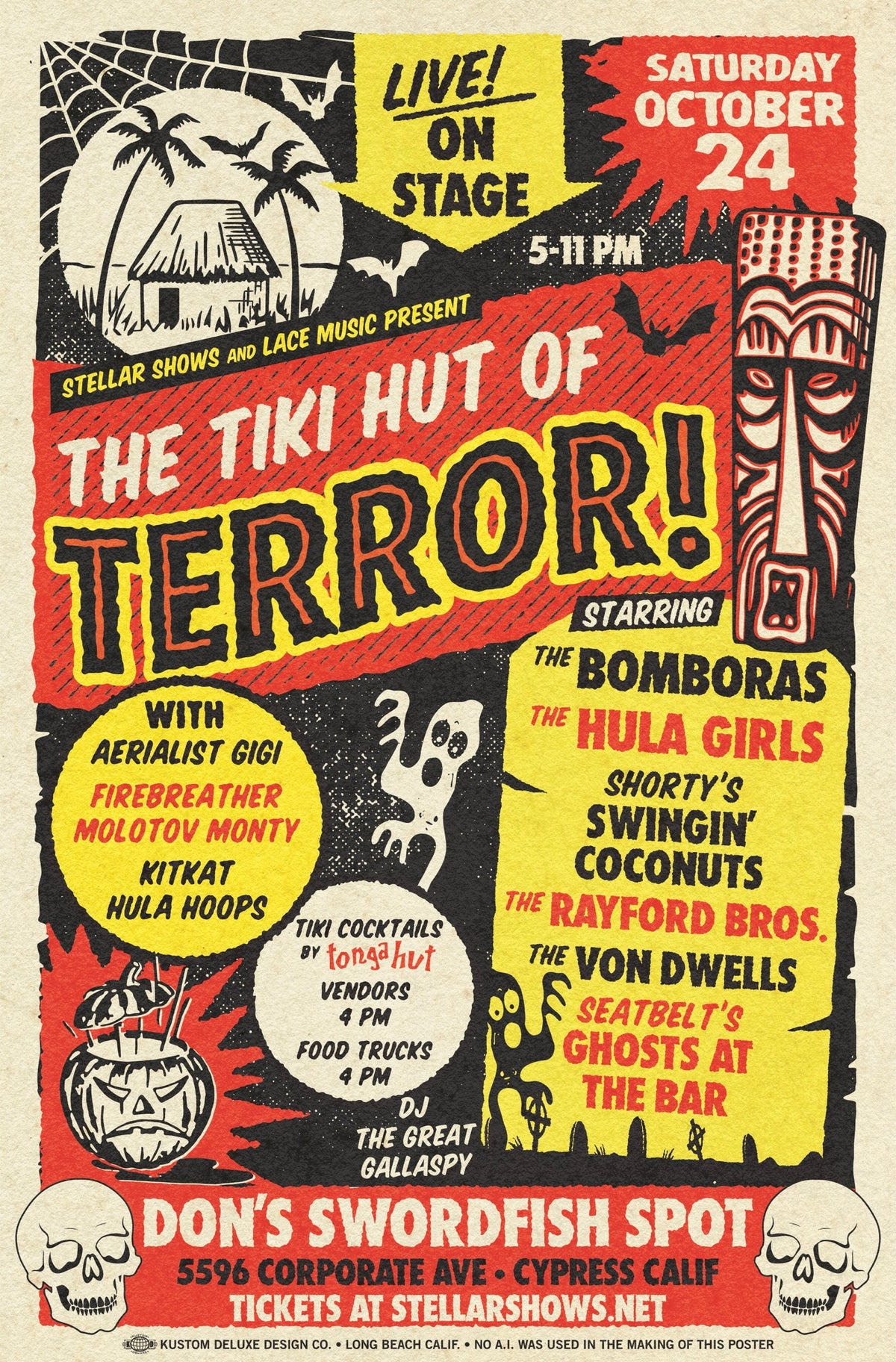 Tiki Hut of Terror by Kustom Deluxe Design