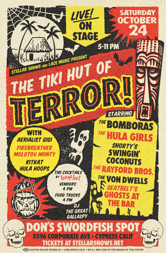 Tiki Hut of Terror by Kustom Deluxe Design