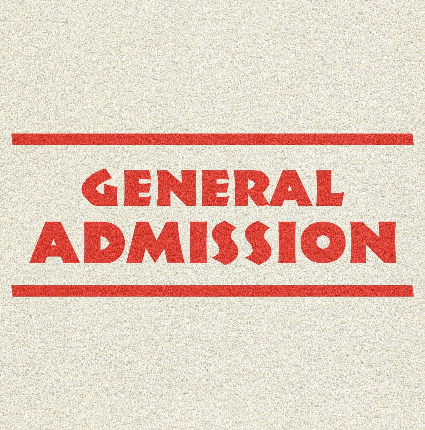 General Admission