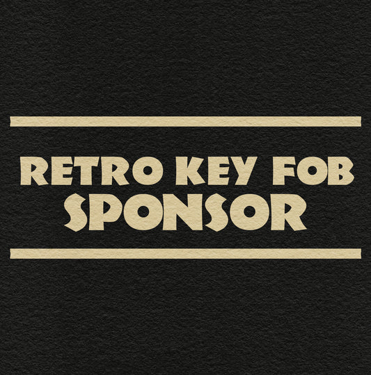 Retro Key Fob Sponsor