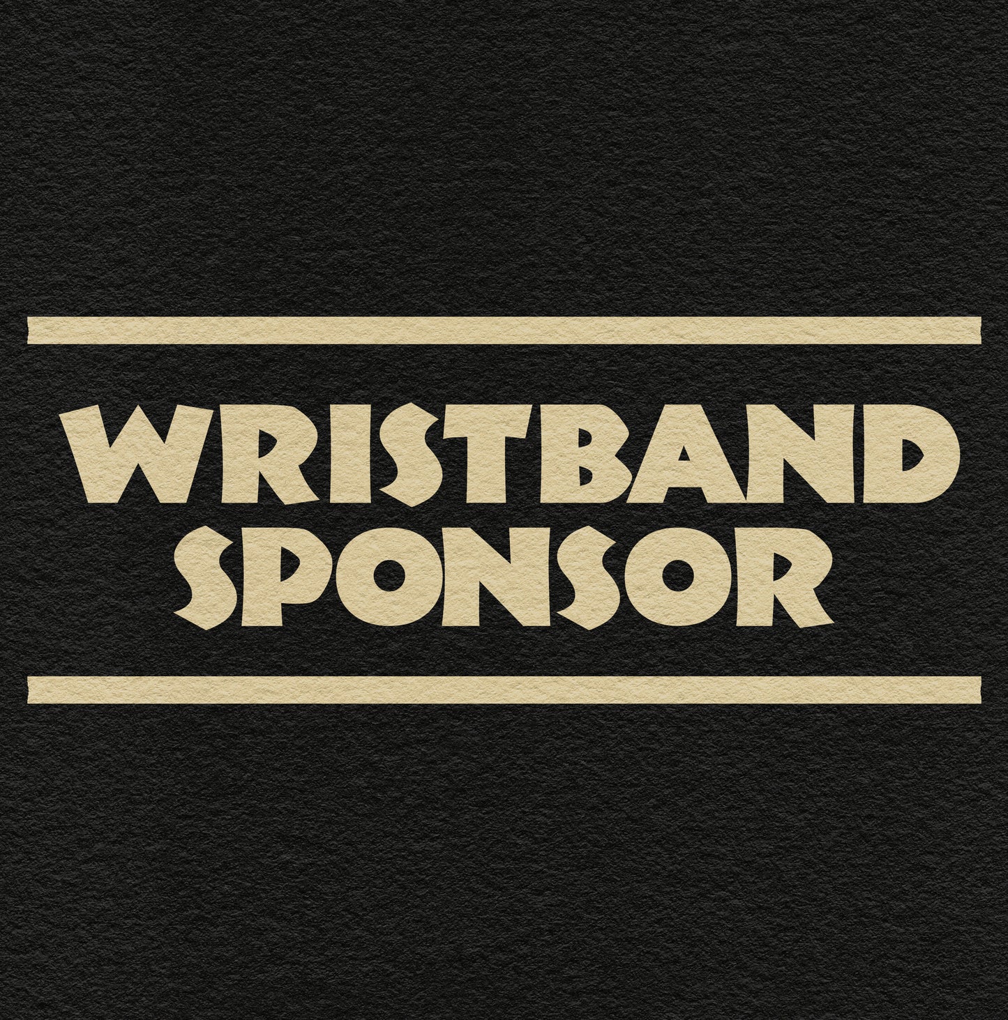 Wristband Sponsor